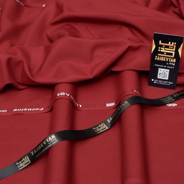 Winter Wash & Wear Fabric Soft & Wrinkle Free - Maroon