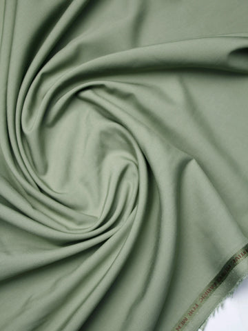 Winter Wash & Wear Fabric Soft & Wrinkle Free - Pista