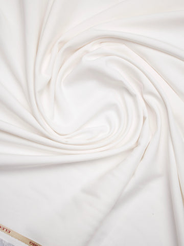 Winter Wash & Wear Fabric Soft & Wrinkle Free - Off White
