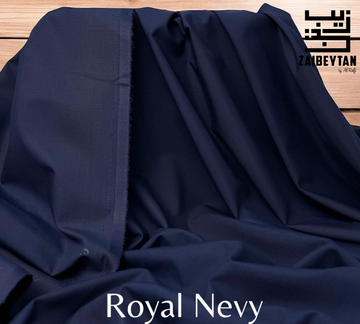 Legacy Wash n Wear Premium and Wrinkle Free Fabric - Royal Navy