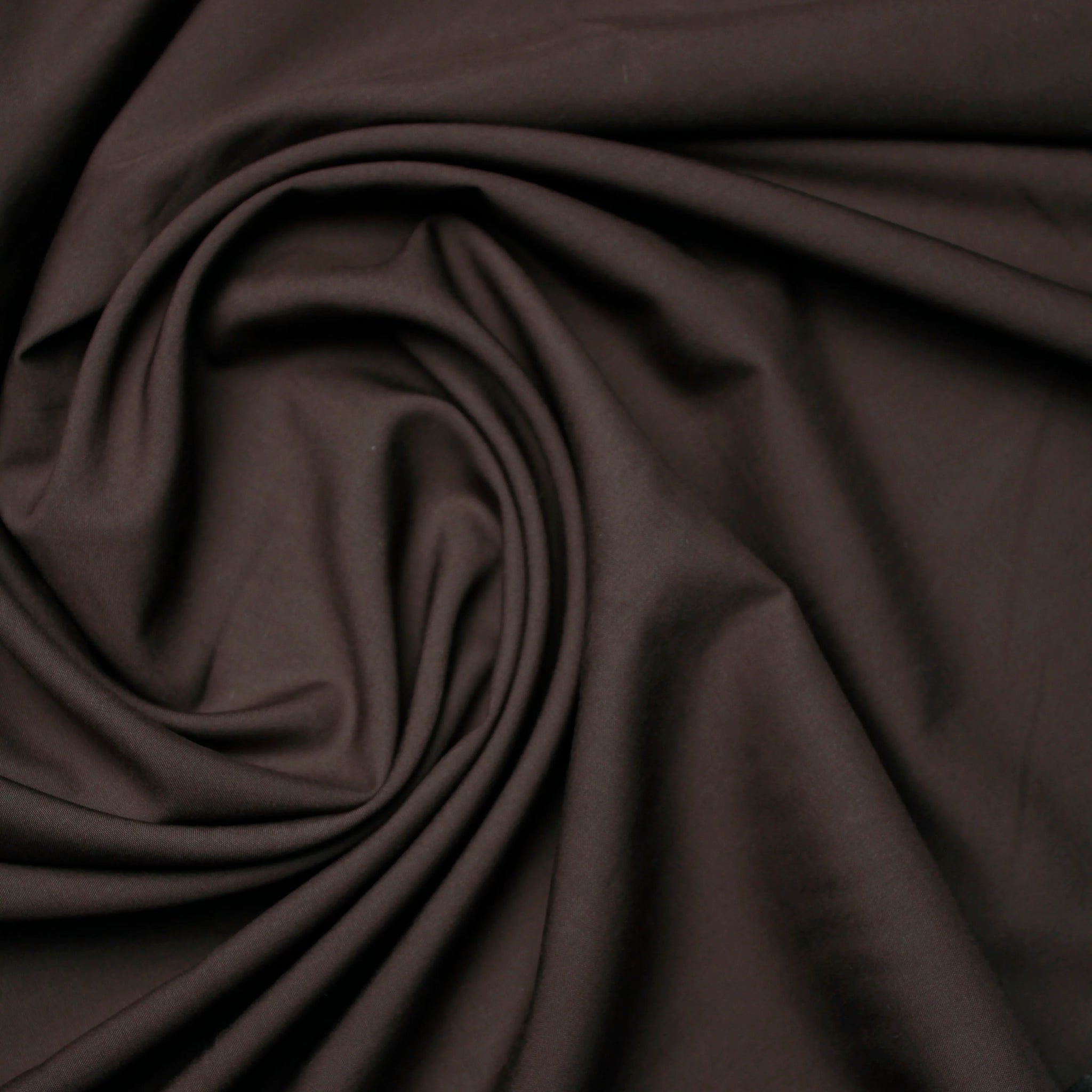 Winter Wash & Wear Fabric Soft & Wrinkle Free - Chocolate Brown