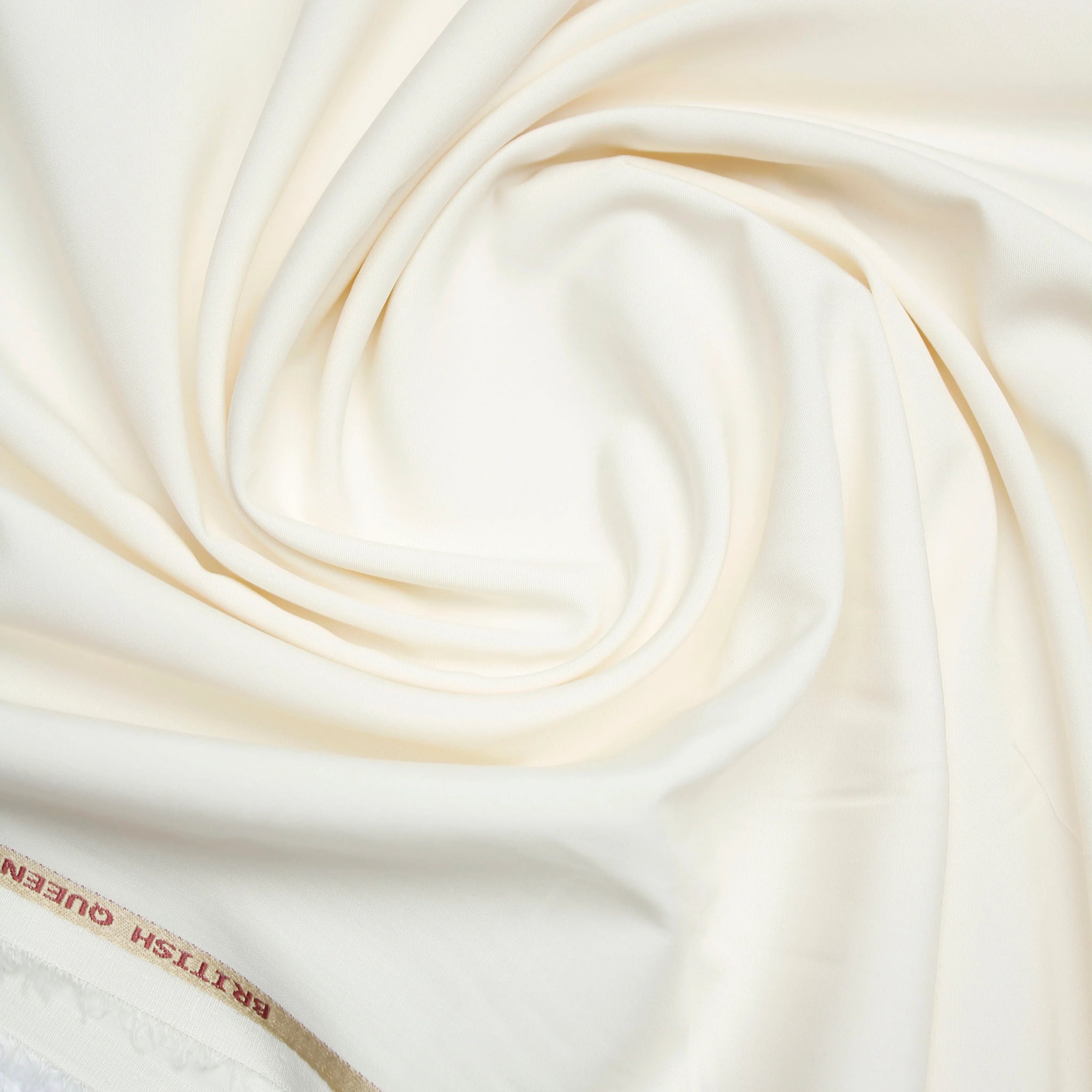 Winter Wash & Wear Fabric Soft & Wrinkle Free - Cream